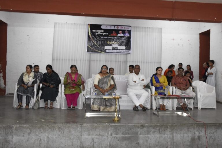 Empowered and well-nourished daughters will build a empowered nation: Daughters and women take maximum advantage of government schemes: MLA, J. S. Patel