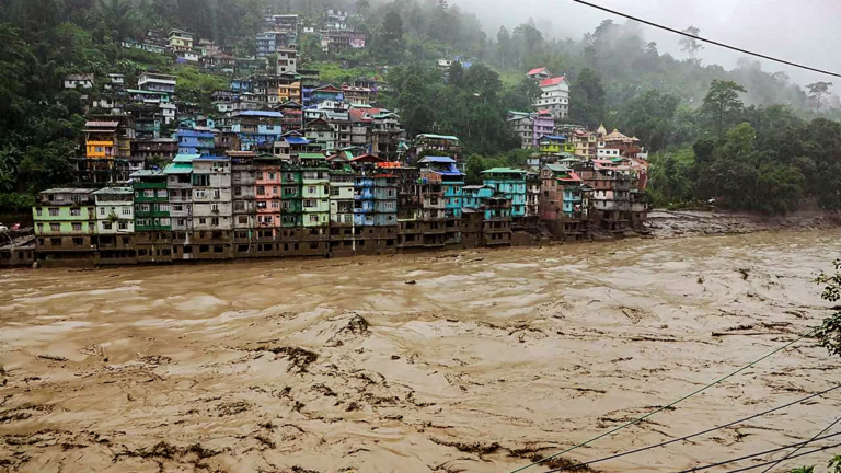 Sikkim Flood: Cloudburst wreaks havoc in Sikkim, 14 dead so far; Hundreds are missing, including 23 army personnel