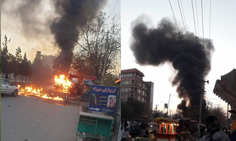 Explosion in Kabul, Afghanistan, 7 people killed and 20 injured