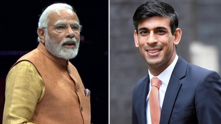 PM Modi spoke to Rishi Sunak, discussed FTA and Israel-Hamas war