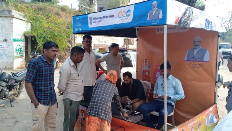 Gangwa and Kundel villages of Danta taluka made people aware of various schemes of the government under "Evolved Bharat Sankalp Yatra".