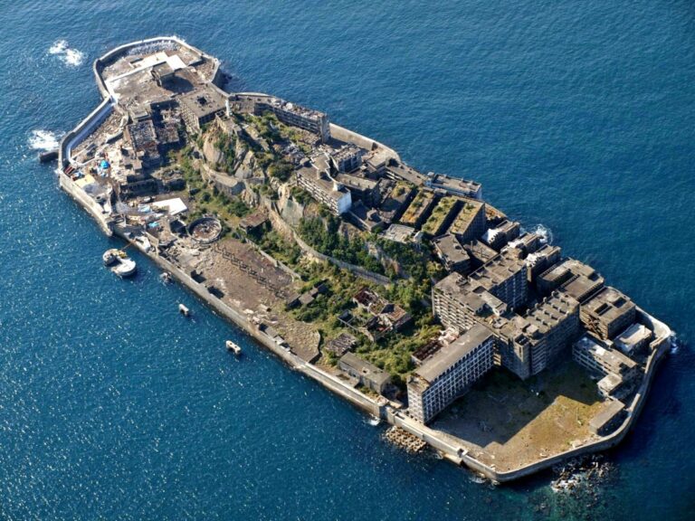 The island is very dangerous to visit, there are wandering spirits, 95 percent of the area is off limits to people!