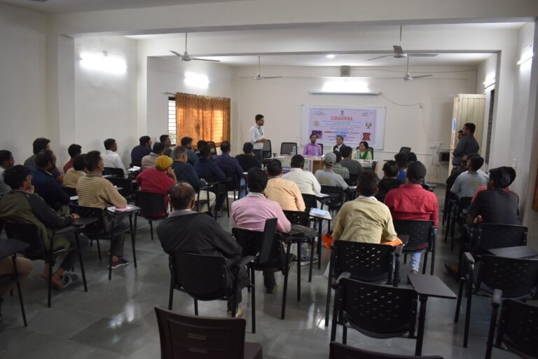 Workshop “Chaupal” held at Stone Artisan Park Training Institute (Sapti) Ambaji