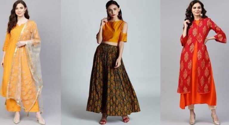 This ethnic outfit dominates this year, you can also try