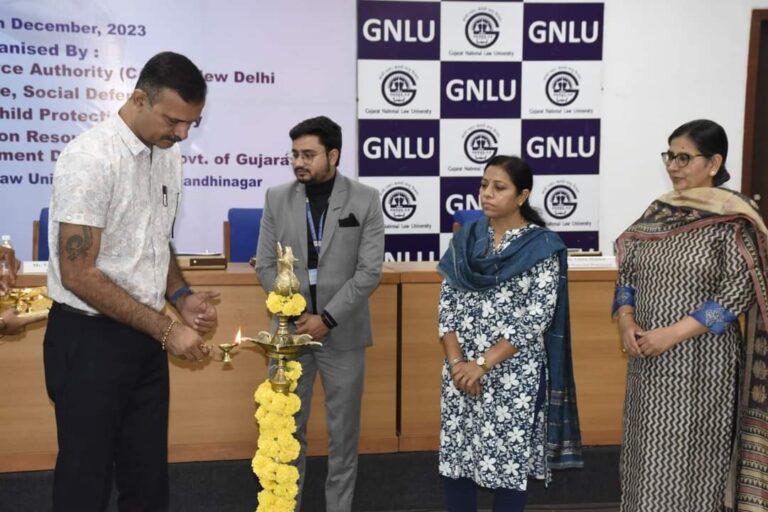 A one day training class on Adoption Regulation - 2022 held at Gandhinagar was inaugurated by Shri Vikram Singh Jadav, Director, Social Security Department.