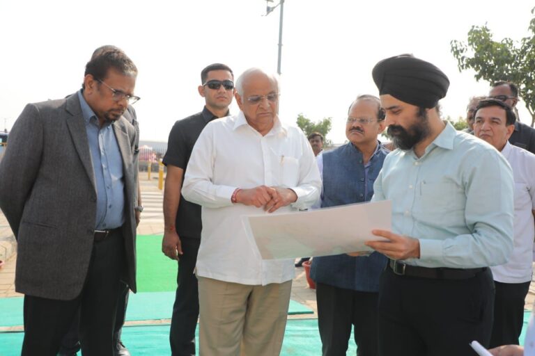 Chief Minister Bhupendra Patel visited Dholera SIR