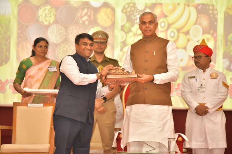 Natural Agriculture Mega Camp was held at Sanskardham in the inspiring presence of Governor Acharya Devvratji.