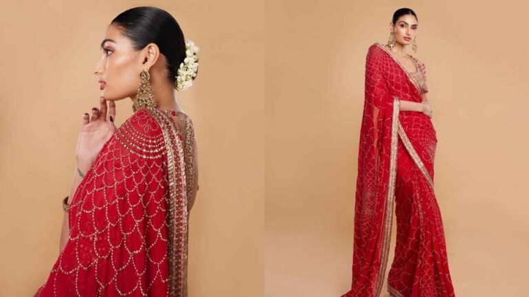 Want to wear red on Christmas, take tips from these Bollywood actresses' saree looks