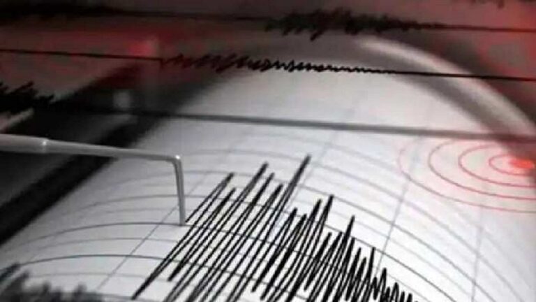 Dhara of Kutch erupted again, registering a magnitude of 4.1 on the Richter scale