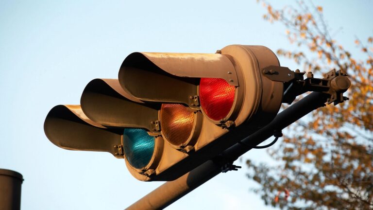 Here traffic lights use blue instead of green, this country is at the forefront of technology, then why this mistake?