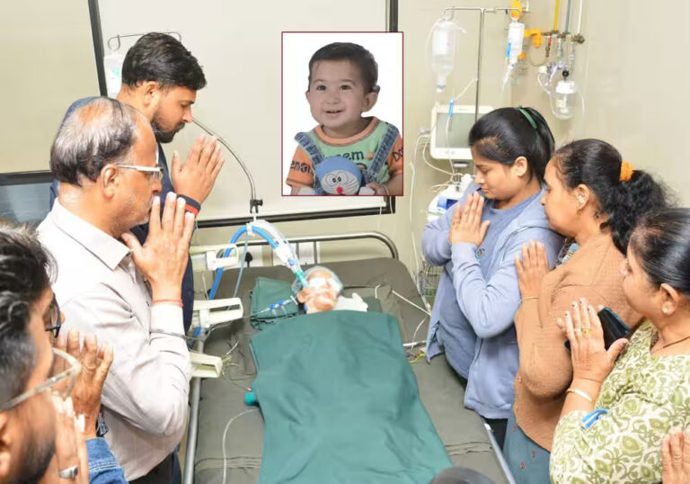 Bhavbhi's farewell to Valsoya! 20-month-old Ryansh, who was brain dead, was given an organ donation, 5 children got a new life