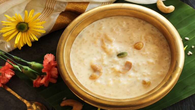 The festival of Pongal is incomplete without this traditional payasam, learn how to make this South Indian dish with mango dal and sabudana