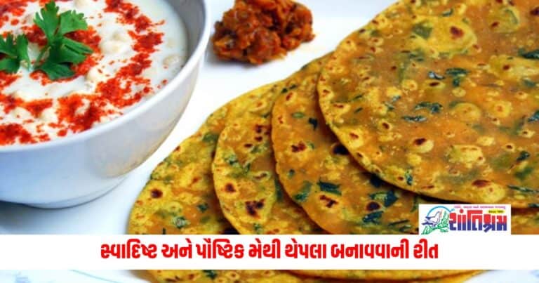 Food News: મુસાફરી દરમિયાન લઇ જઈ શકાય એવા સ્વાદિષ્ટ અને પૌષ્ટિક મેથી થેપલા બનાવવાની રીત