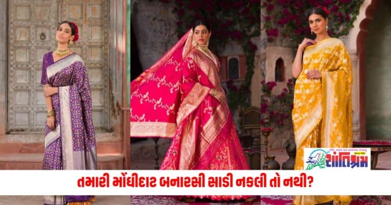 Fashion News: તમારી મોંઘીદાટ બનારસી સાડી નકલી તો નથી? ખરીદતી વખતે આ 5 વાતોનું રાખો ધ્યાન, તરત ખબર પડી જશે