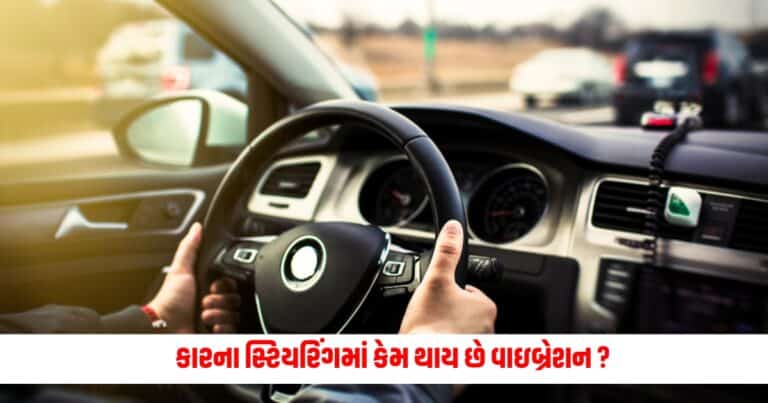 Car Tips: કારના સ્ટિયરિંગમાં કેમ થાય છે વાઇબ્રેશન, જાણો મુખ્ય ચાર કારણો