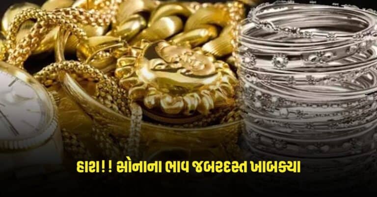 Gold Silver Price Today : હાશ રાહત મળી! ભાવમાં થયો તોતિંગ ઘટાડો, કિંમત જાણી થઇ જશો ખુશ