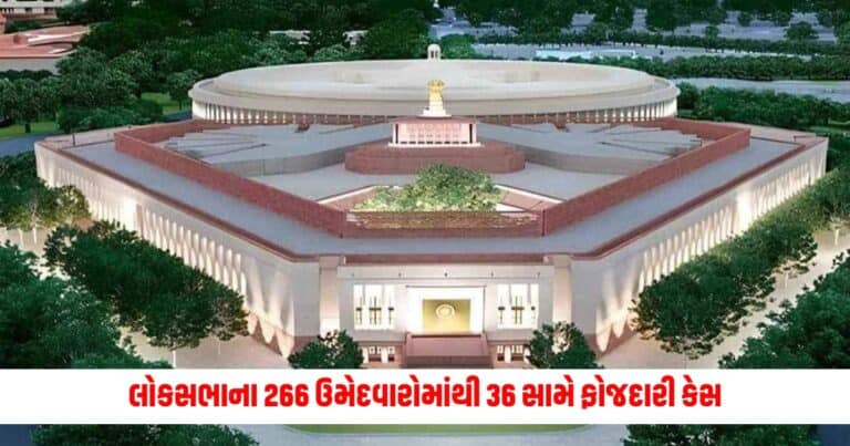 Gujarat Lok Sabha Election 2024: ગુજરાતમાં લોકસભાના 266 ઉમેદવારોમાંથી 36 સામે ફોજદારી કેસ, યાદીમાં ટોચ પર કોણ છે?