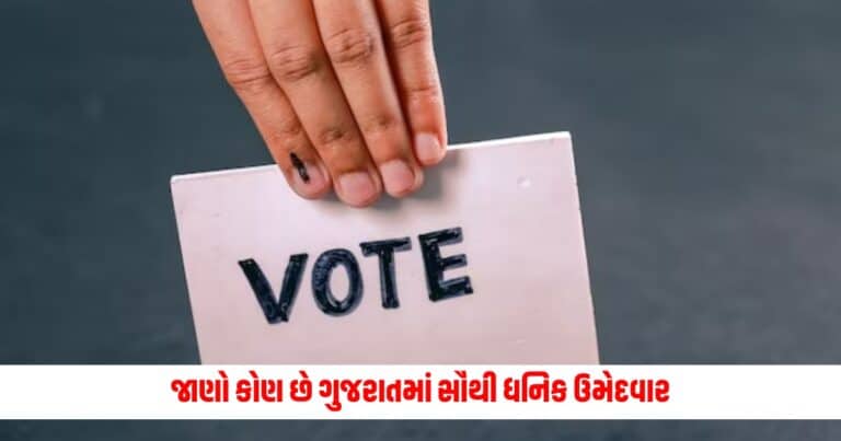 Gujarat Lok Sabha Election 2024: જાણો કોણ છે ગુજરાતમાં સૌથી ધનિક ઉમેદવાર,અને એક પાસે તો માત્ર આટલી સંપત્તિ