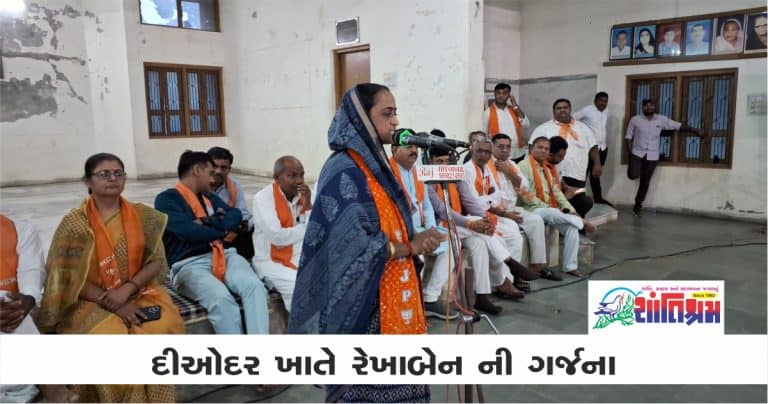 Lok Sabha Elections 2024: દીઓદર ખાતે રેખાબેન ની ગર્જના