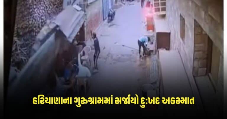 National News : હરિયાણાના ગુરુગ્રામમાં સર્જાયો દુ:ખદ અકસ્માત, બનાવ 4ના મોત