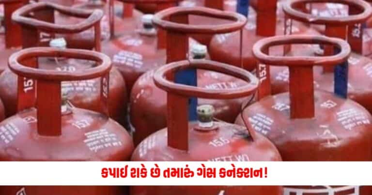 lpg cylinder : કપાઈ શકે છે તમારું ગેસ કનેક્શન! જલ્દી થી કરી લ્યો આ કામ