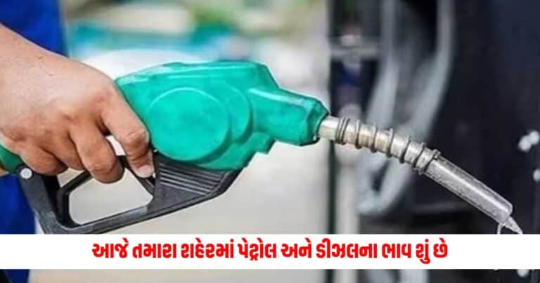 Petrol Price Today: આજે તમારા શહેરમાં પેટ્રોલ અને ડીઝલના ભાવ શું છે, અહીં તપાસો લેટેસ્ટ ભાવ