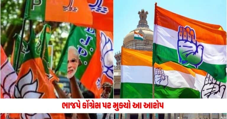 Congress Leader : કોંગ્રેસના ઉમેદવાર દ્વારા વૃદ્ધ મહિલા સાથે આવું કરતા થયો હોબાળો, ભાજપે ગંભીર આક્ષેપો કર્યા