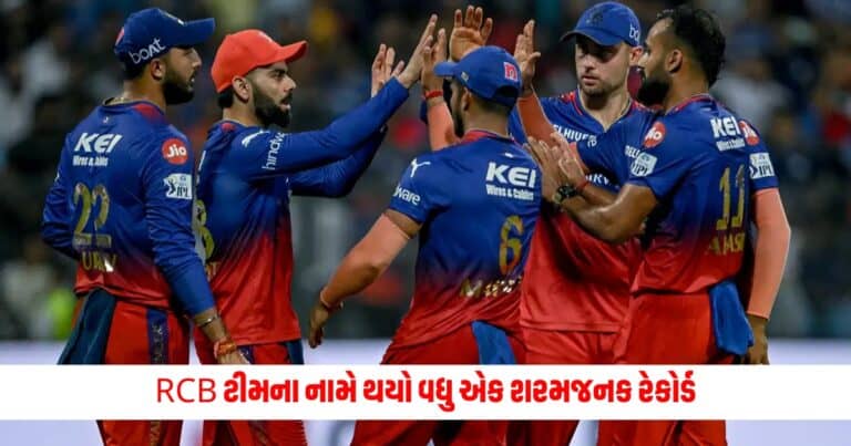 Eliminator IPL 2024: RCB ટીમના નામે થયો વધુ એક શરમજનક રેકોર્ડ, આ લિસ્ટમાં નીકળી ગઈ બધાથી આગળ