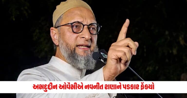 Asaduddin Owaisi: અસદુદ્દીન ઓવૈસીએ નવનીત રાણાને પડકાર ફેંક્યો, કહ્યું- જો શરુ થઇ ગયો તો તમારા.....