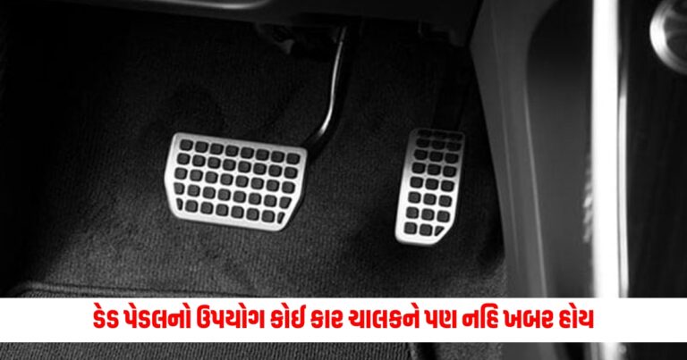 Car Driving Tips: ડેડ પેડલનો ઉપયોગ કોઈ કાર ચાલકને પણ નહિ ખબર હોય, તમે જાણી લો શું છે તેનો ઉપયોગ