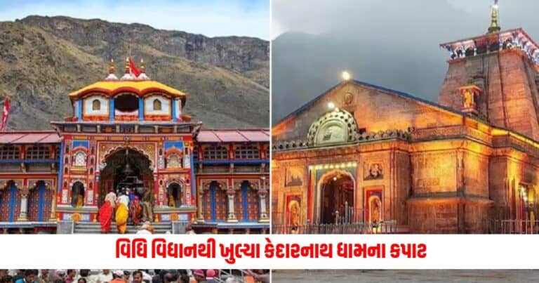 Char Dham Yatra 2024: હર હર મહાદેવ....! વિધિ વિધાનથી ખુલ્યા કેદારનાથ ધામના કપાટ, જયઘોષથી ગુંજી ઉઠી પાવનભૂમિ