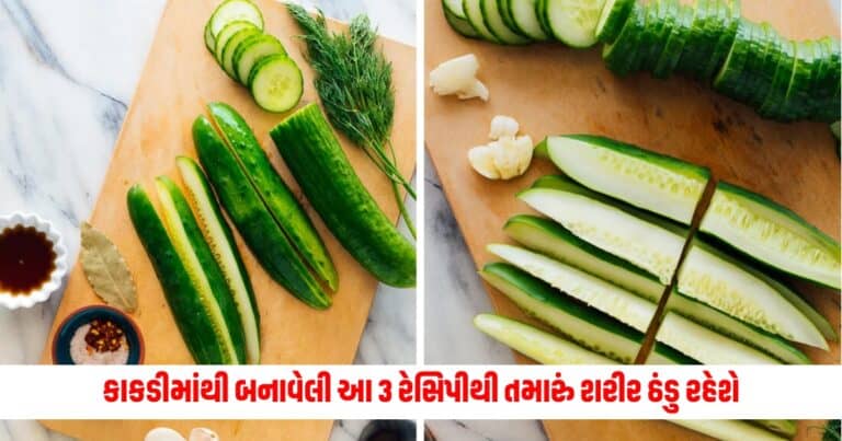 Cucumber Recipi : કાકડીમાંથી બનાવેલી આ 3 રેસિપીથી તમારું શરીર હંમેશા ઠંડુ રહેશે, તે કેવી રીતે બનાવવી તે જાણો છો?