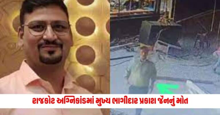 Rajkot TRP News: રાજકોટ અગ્નિકાંડમાં મુખ્ય ભાગીદાર પ્રકાશ જૈનનું મોત, માતાના DNA થયા મેચ પ્રકાશ હિરનનું DNA મેચ થતા મોત થયાનો ખુલાસો થયો છે