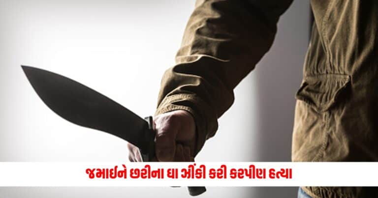 Ahmedabad News : સસરાનો ખૂની ખેલ! ઉપરાઉપરી જમાઈને છરીના ઘા ઝીંકી કરી કરપીણ હત્યા