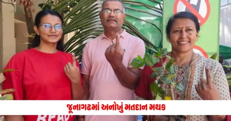 Junagadh Lok Sabha Election 2024 : જૂનાગઢમાં 'પ્લાસ્ટિક મુક્ત ગિરનાર'નો સંદેશ આપતું અનોખું મતદાન મથક, આ રીતે કરાયા પ્રેરિત