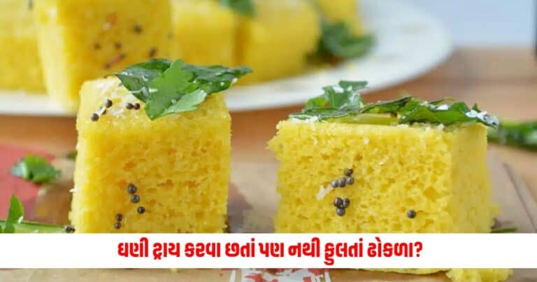 Khaman Dhokla recipe : ઘણી ટ્રાય કરવા છતાં પણ નથી ફુલતાં ઢોકળા, તો કરો આ રેસિપી ટ્રાય