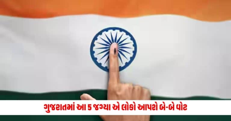 Lok Sabha Election : લ્યો બોલો! ગુજરાતમાં આ 5 જગ્યા એ લોકો આપશે બે-બે વોટ, જાણો શું હશે કારણ