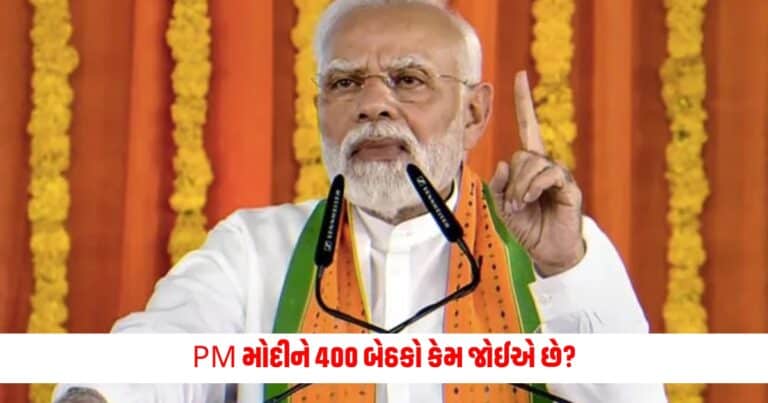 Lok Sabha Election : PM મોદીને 400 બેઠકો કેમ જોઈએ છે? આપ્યું આ મોટું કારણ