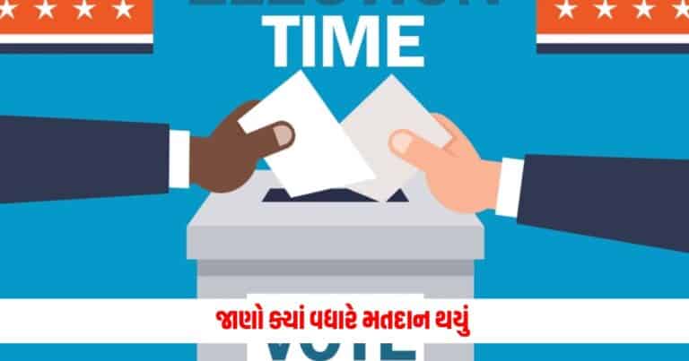 Loksabha Election 2024: રાજ્યમાં 5 વાગ્યા સુધીમાં સરેરાશ થયું 51 ટકા મતદાન, જાણો ક્યાં વધારે મતદાન થયું 