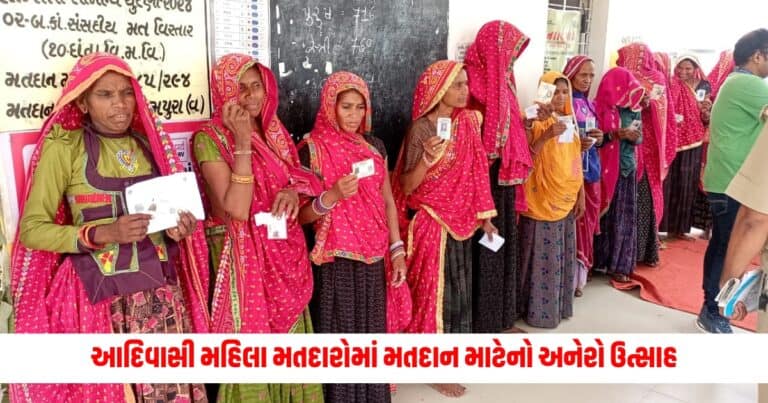 Loksabha Election: આદિવાસી મહિલા મતદારોમાં મતદાન માટેનો અનેરો ઉત્સાહ, રામપુરા (વડલા) ખાતે ઇકો ફ્રેન્ડલી મતદાન મથકે સુંદર સજાવટ