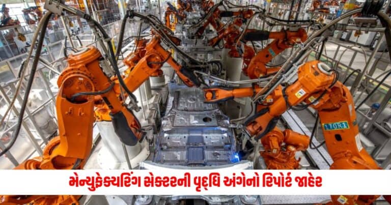 India Manufacturing Sector: સાડા ત્રણ વર્ષમાં બીજો સૌથી ઝડપી સુધારો, મેન્યુફેક્ચરિંગ સેક્ટરની વૃદ્ધિ અંગેનો રિપોર્ટ જાહેર, જુઓ આંકડા