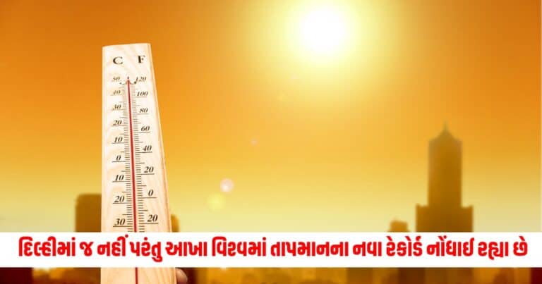 Temperature Records: માત્ર દિલ્હીમાં જ નહીં પરંતુ આખા વિશ્વમાં તાપમાનના નવા રેકોર્ડ નોંધાઈ રહ્યા છે, આ રાજ્યમાં નોંધાયું સૌથી તાપમાન