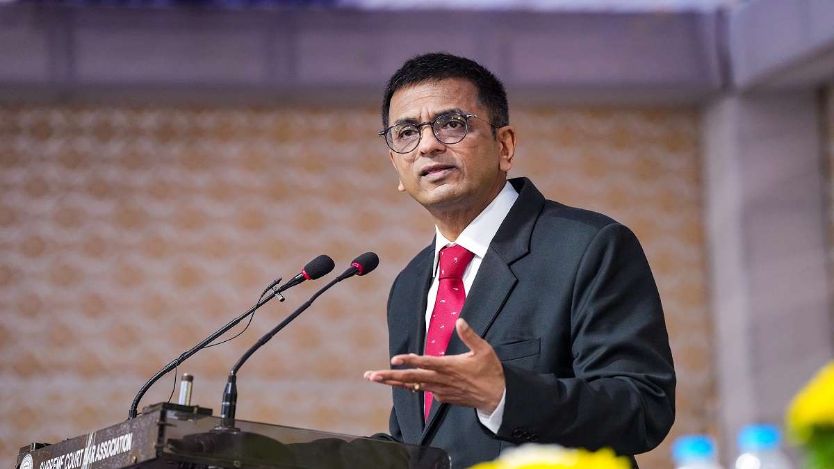 CJI DY Chandrachud: CJI ચંદ્રચુડે સાત સમંદર દૂર શા માટે કરી પત્રકારોના વખાણ, જાણો J20 સમિટમાં શું કહ્યું?