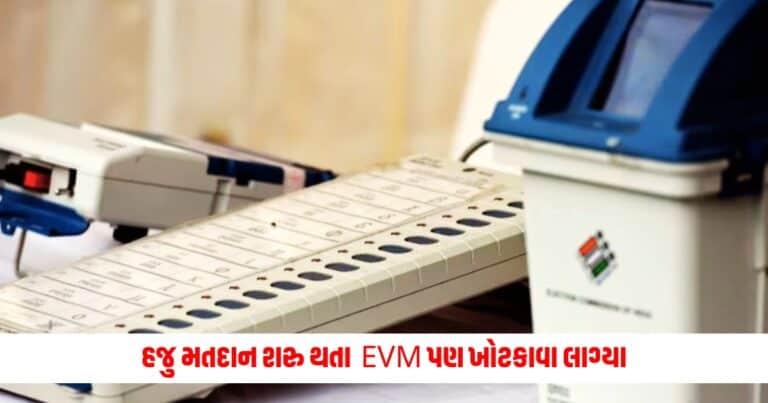 Lok Sabha Election : રાજ્યમાં હજુ મતદાન શરુ થયું ત્યાં તો EVM પણ ખોટકાવા લાગ્યા, નવસારીમાં તો મશીન જ ના ચાલ્યું