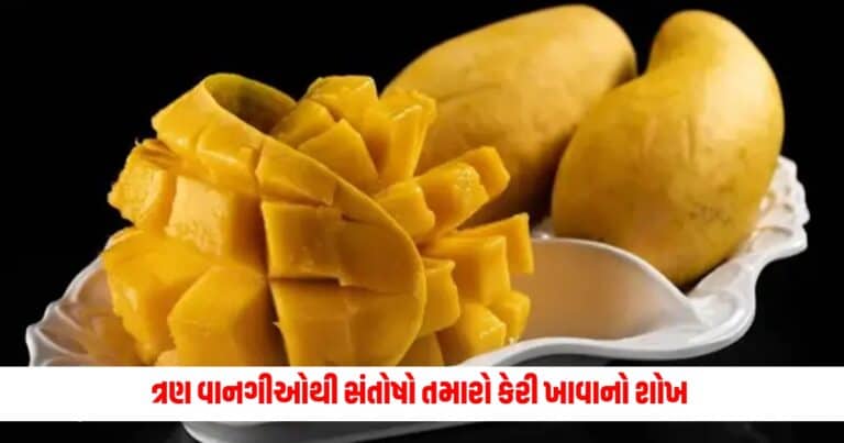 Mango Recipes: શું તમે પણ છો કેરી ખાવાના શોખીન, તો આ ત્રણ વાનગીઓથી સંતોષો તમારો કેરી ખાવાનો શોખ