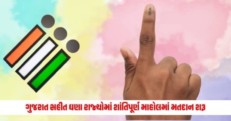 Lok Sabha Election : ગુજરાત સહીત 11 રાજ્યોની આટલી બેઠકો પર શાંતિપૂર્ણ માહોલમાં મતદાન શરૂ, 1351 ઉમેદવારોનું ભાવી EVMમાં થશે કેદ