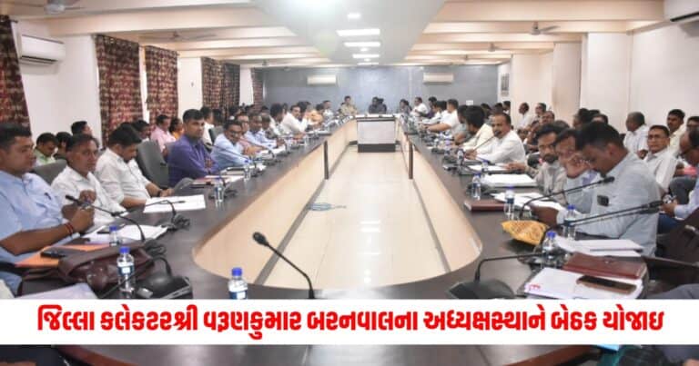 Palanpur New: જિલ્લા કલેકટરશ્રી વરૂણકુમાર બરનવાલના અધ્યક્ષસ્થાને જિલ્લા સંકલન અને ફરીયાદ સમિતિની બેઠક યોજાઇ