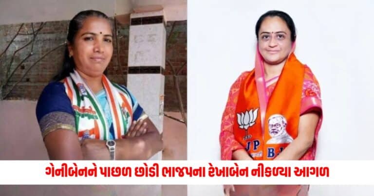 Gujarat Lok Sabha Election Result 2024 : ગેનીબેનને પાછળ છોડી ભાજપના રેખાબેન નીકળ્યા આગળ, જાણો કોનું પલડું રહેશે ભારે