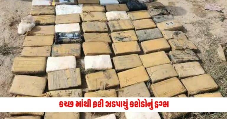 Cocaine Seized in Gujarat : કચ્છ માંથી ફરી ઝડપાયું કરોડોનું ડ્રગ્સ, એટીએસ કરી રહી છે તપાસ