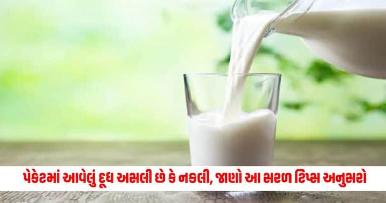 Kitchen Tips To Identify Purity Of Milk: પેકેટમાં આવેલું દૂધ અસલી છે કે નકલી, તે જાણવા માટે આ સરળ કિચન ટિપ્સ અનુસરો